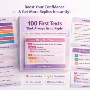 100 First Texts That Always Get a Reply