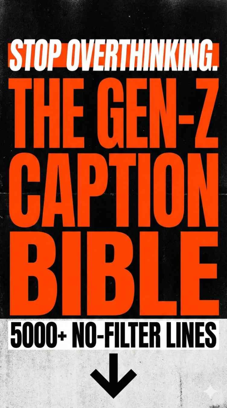 5000+ Gen-Z Witty & Sarcastic Captions