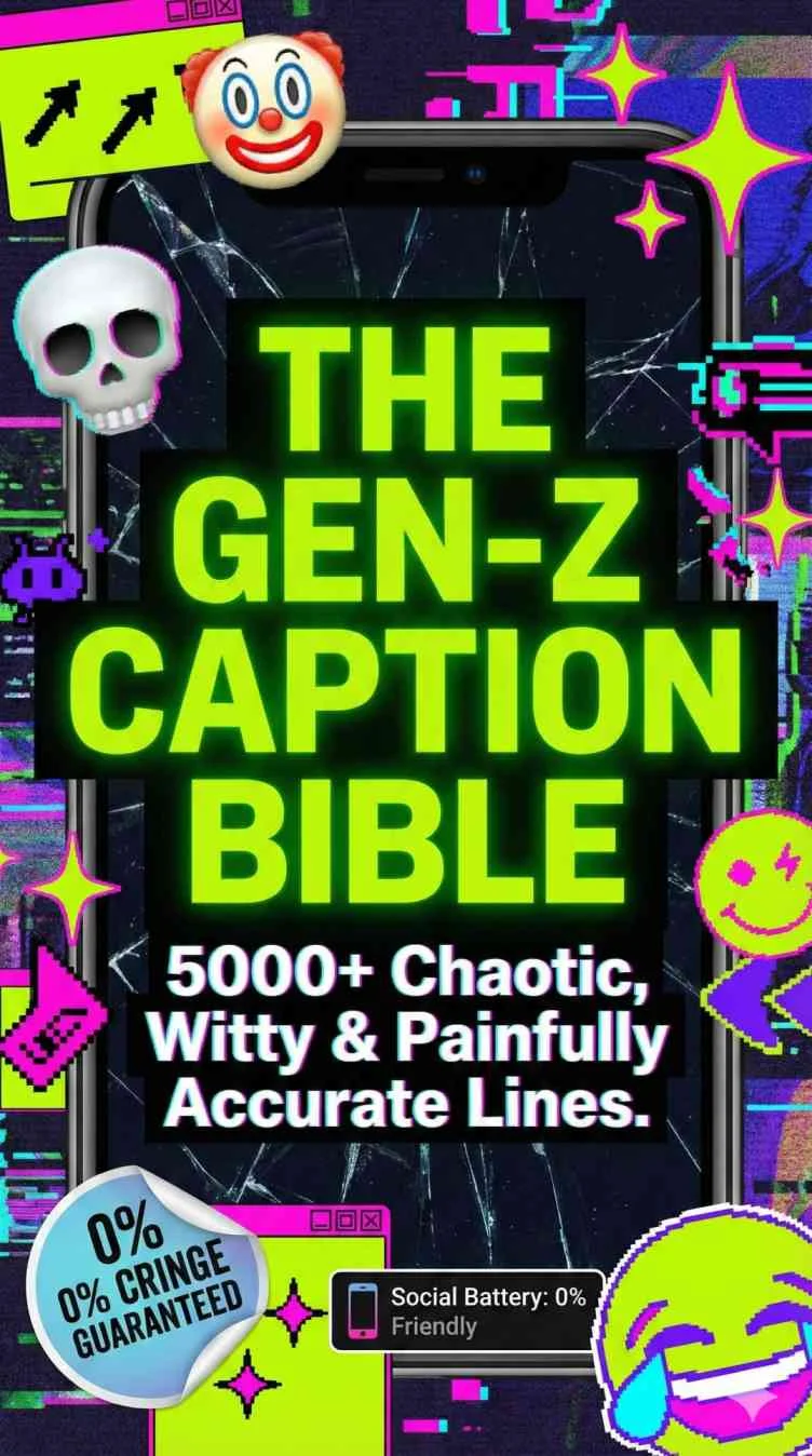 5000+ Gen-Z Witty & Sarcastic Captions - Image 2