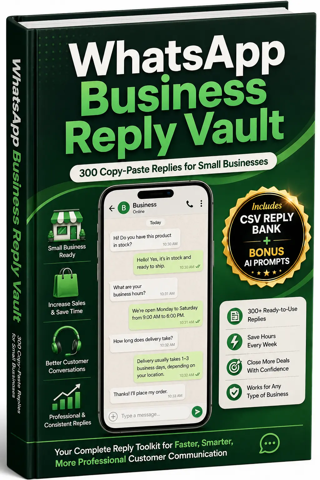 WhatsApp Business Replies for Small Businesses